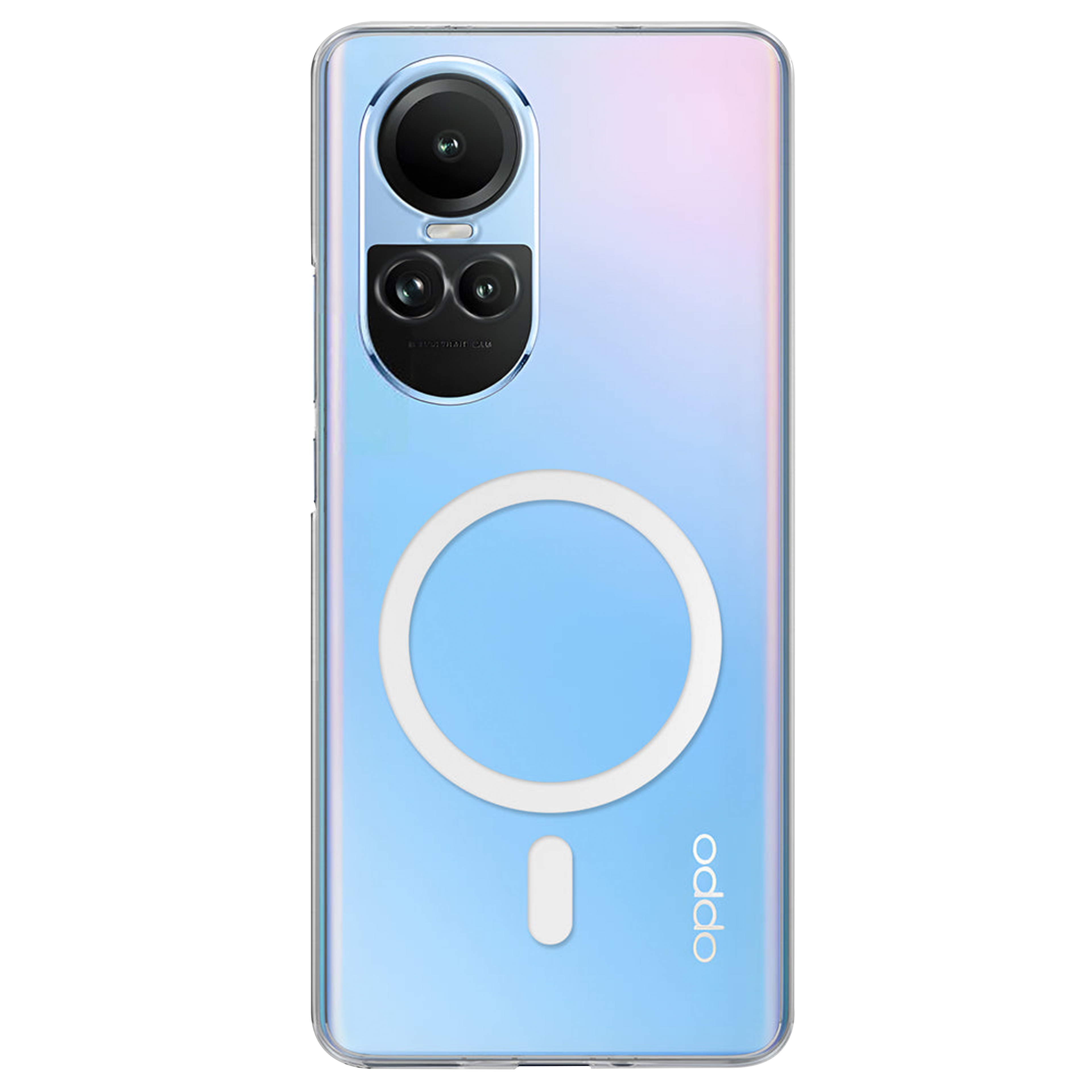 Anti Yellow Magsafe Clear Case for Oppo Reno 10