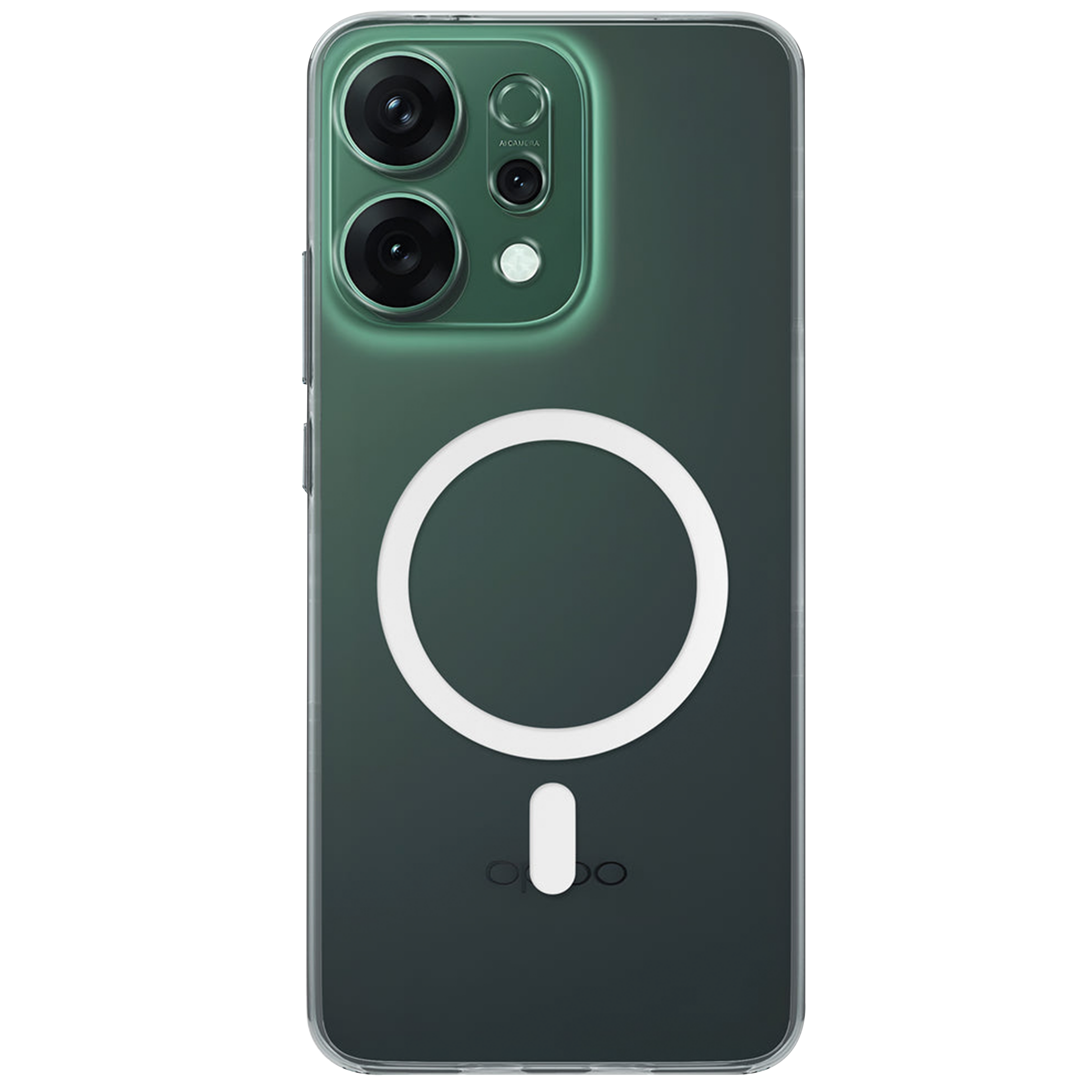 Anti Yellow Magsafe Clear Case for Oppo Reno 14