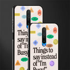 10 things to say glass case for poco x2 image-2