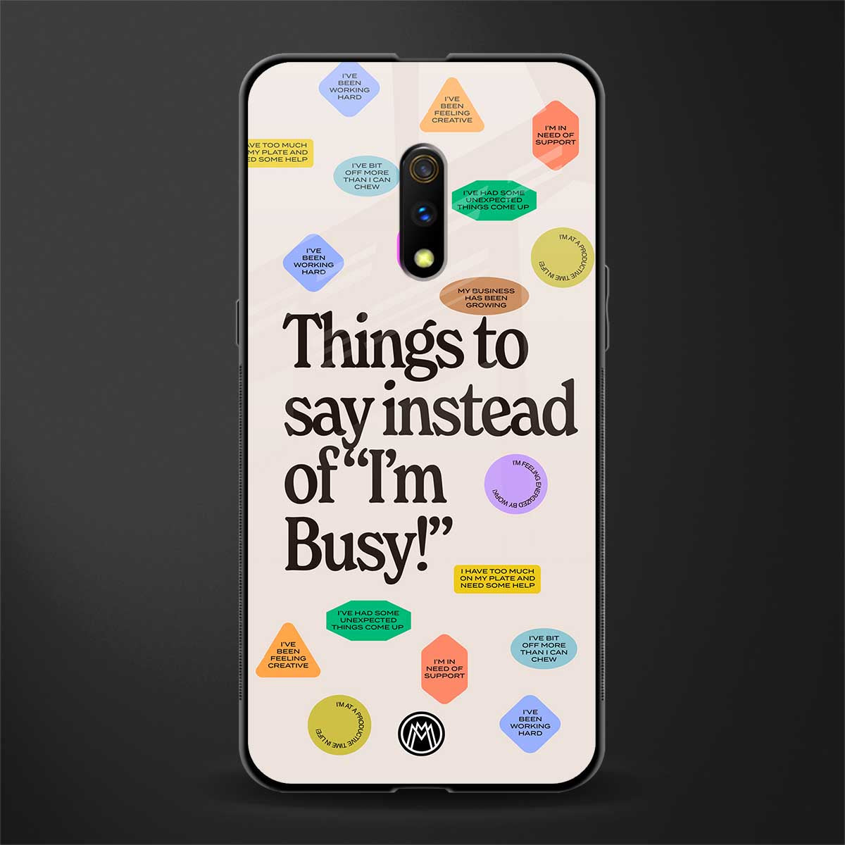 10 things to say glass case for realme x image