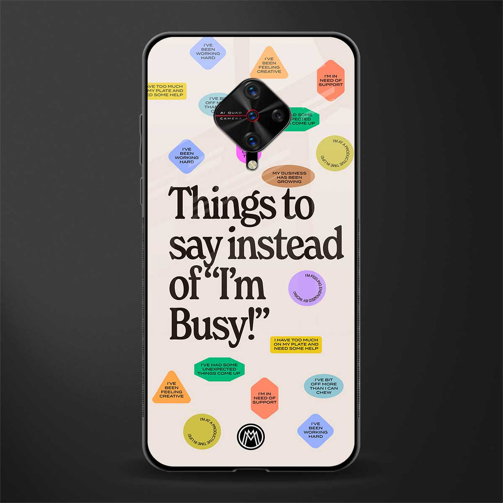 10 things to say glass case for vivo s1 pro image