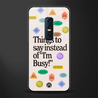 10 things to say glass case for vivo v17 pro image