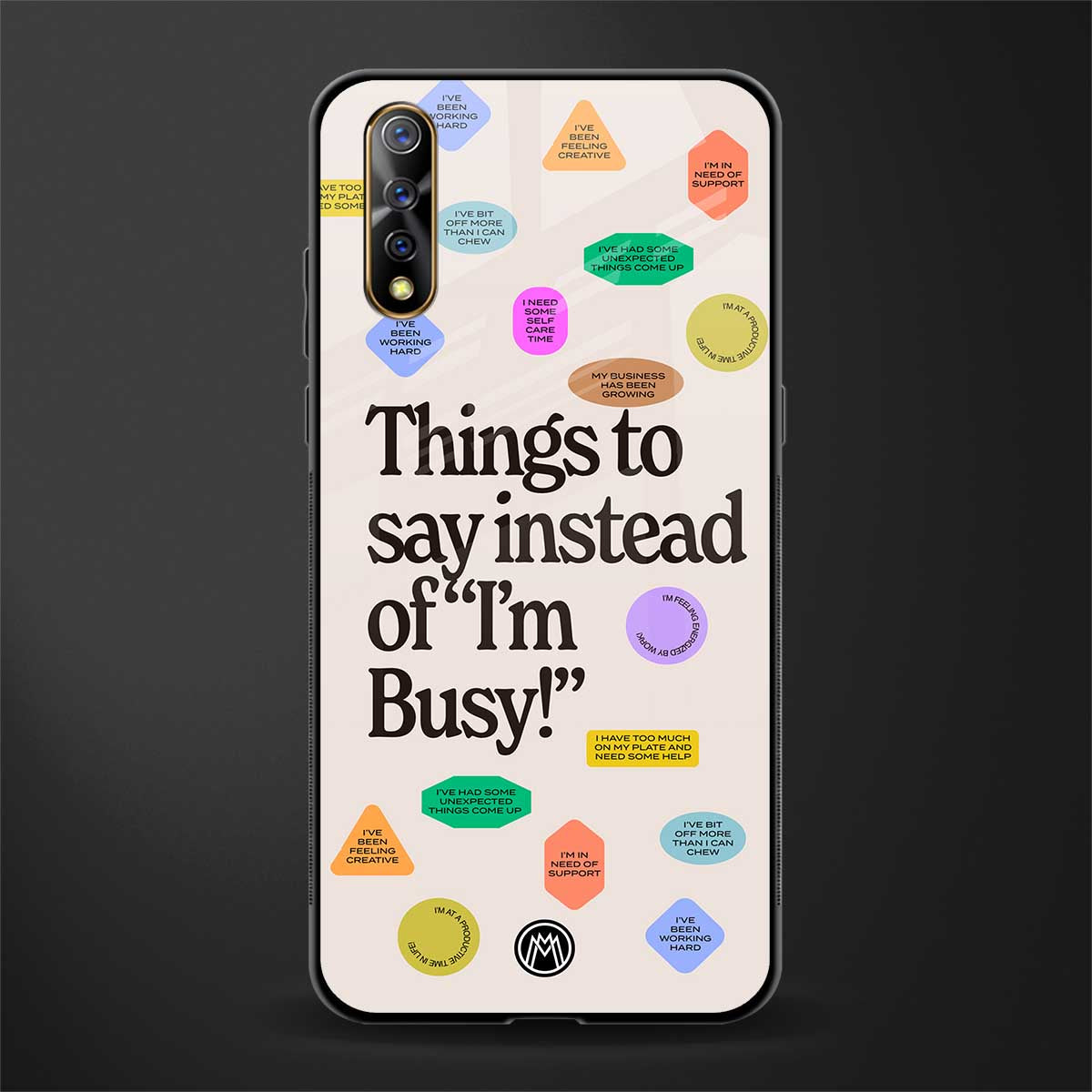 10 things to say glass case for vivo s1 image