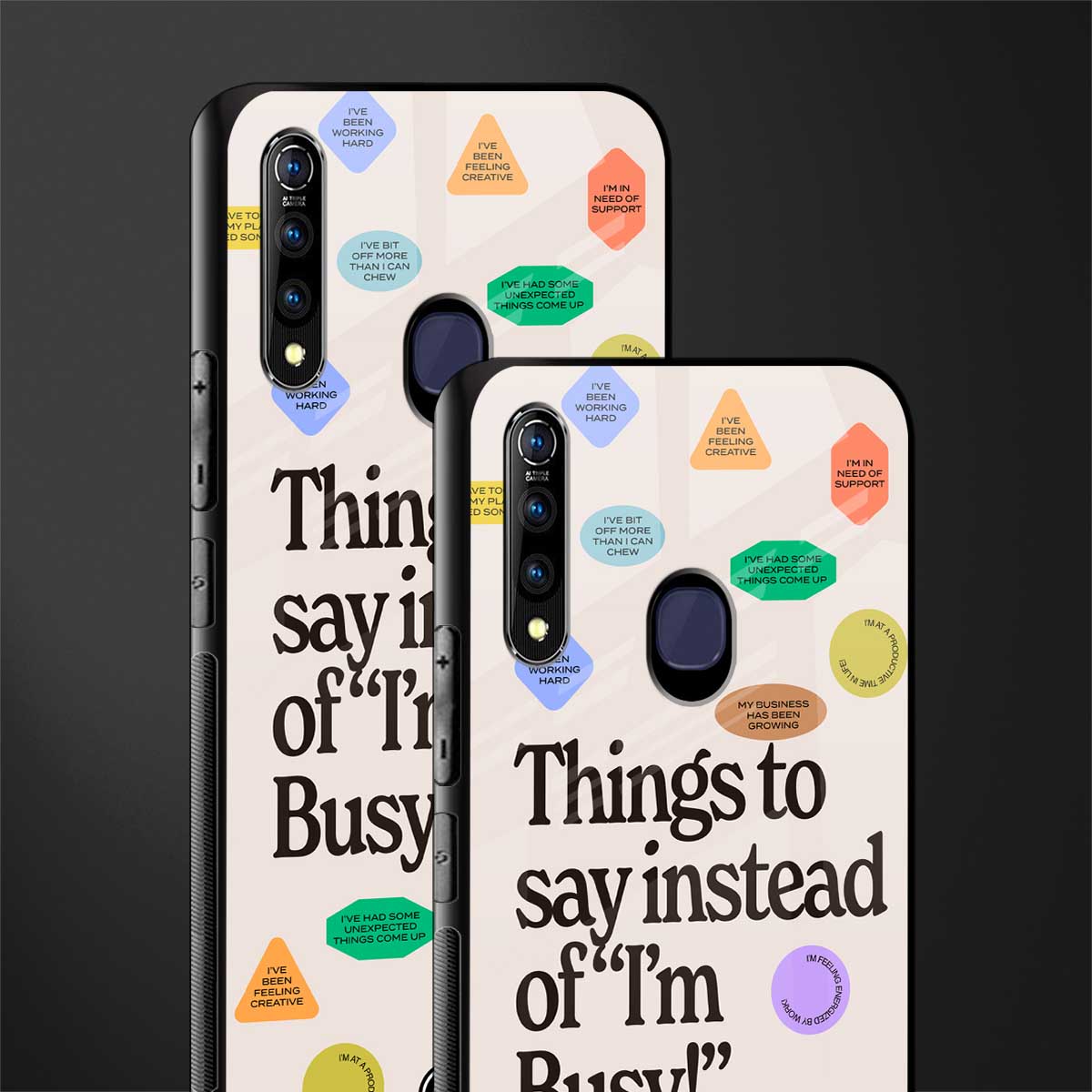 10 things to say glass case for vivo z1 pro image-2