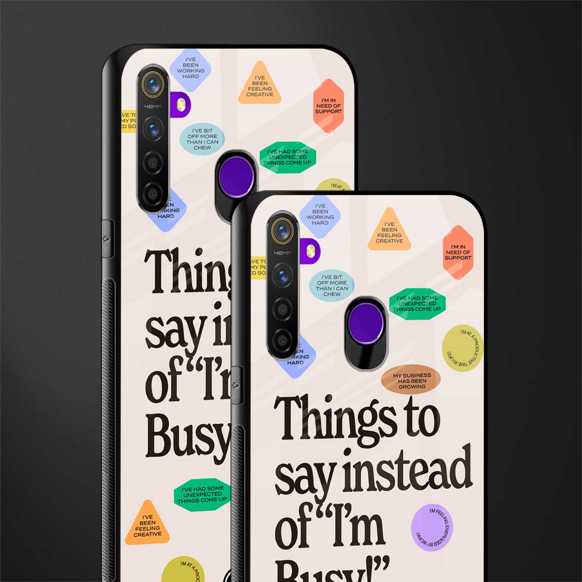 10 things to say glass case for realme 5i image-2