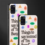 10 things to say glass case for samsung galaxy a31 image-2