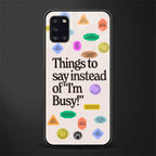 10 things to say glass case for samsung galaxy a31 image
