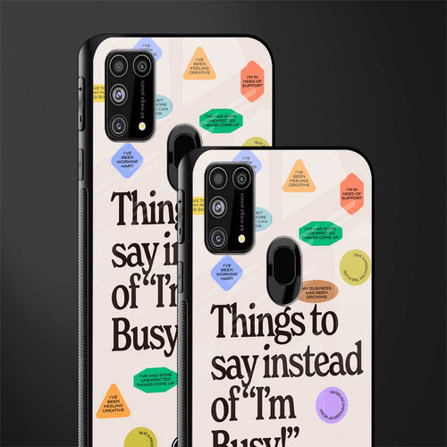 10 things to say glass case for samsung galaxy m31 image-2