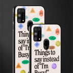10 things to say glass case for samsung galaxy m31 prime edition image-2