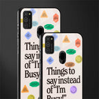 10 things to say glass case for samsung galaxy m30s image-2