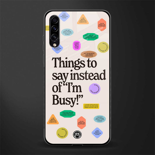 10 things to say glass case for samsung galaxy a50 image