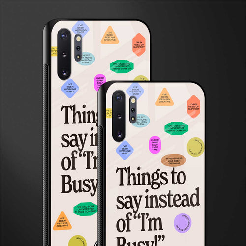 10 things to say glass case for samsung galaxy note 10 plus image-2
