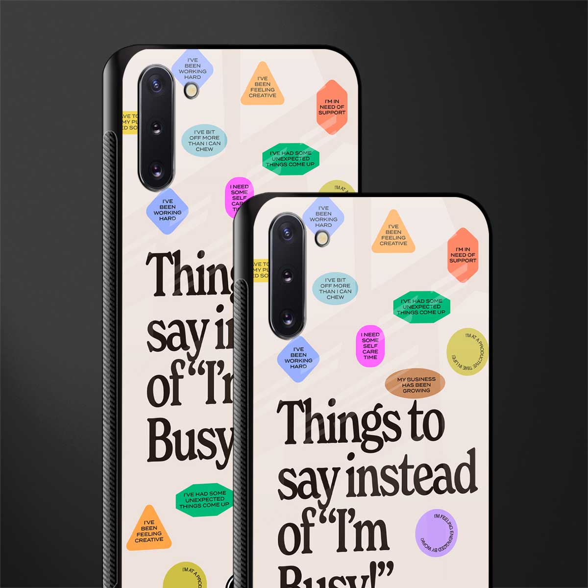 10 things to say glass case for samsung galaxy note 10 image-2