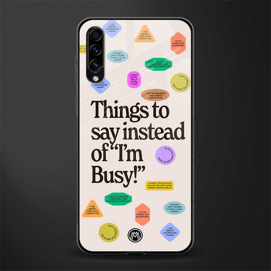 10 things to say glass case for samsung galaxy a70 image