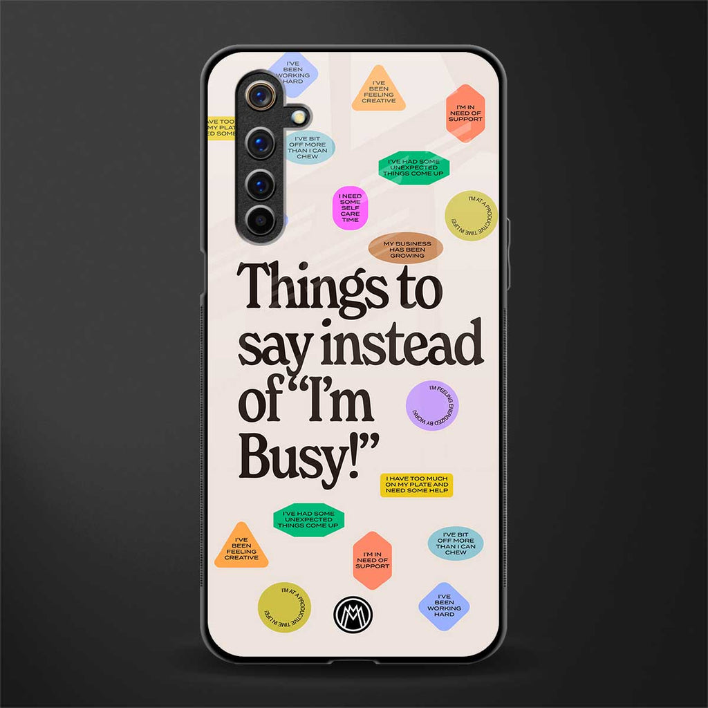 10 things to say glass case for realme 6i image