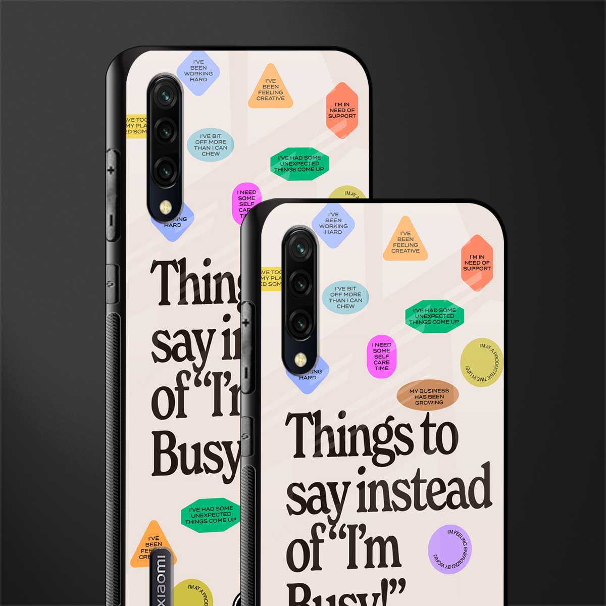 10 things to say glass case for mi a3 redmi a3 image-2
