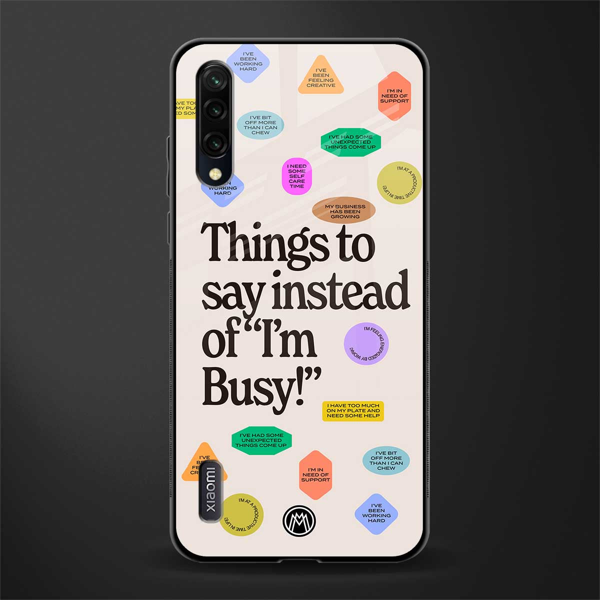 10 things to say glass case for mi a3 redmi a3 image