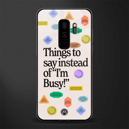 10 things to say glass case for samsung galaxy s9 plus image