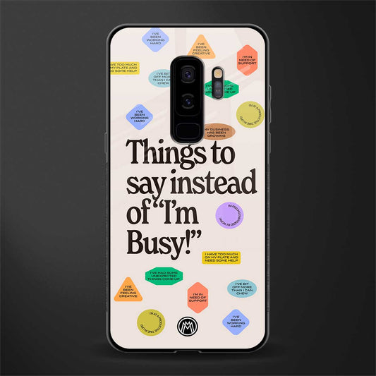 10 things to say glass case for samsung galaxy s9 plus image