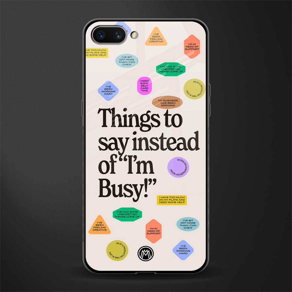 10 things to say glass case for realme c1 image