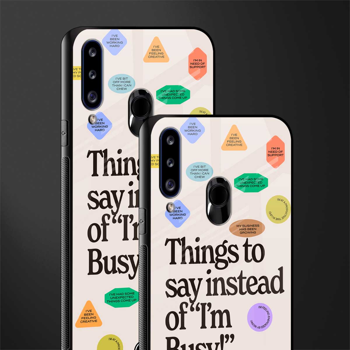 10 things to say glass case for samsung galaxy a20s image-2