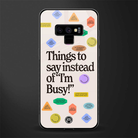 10 things to say glass case for samsung galaxy note 9 image