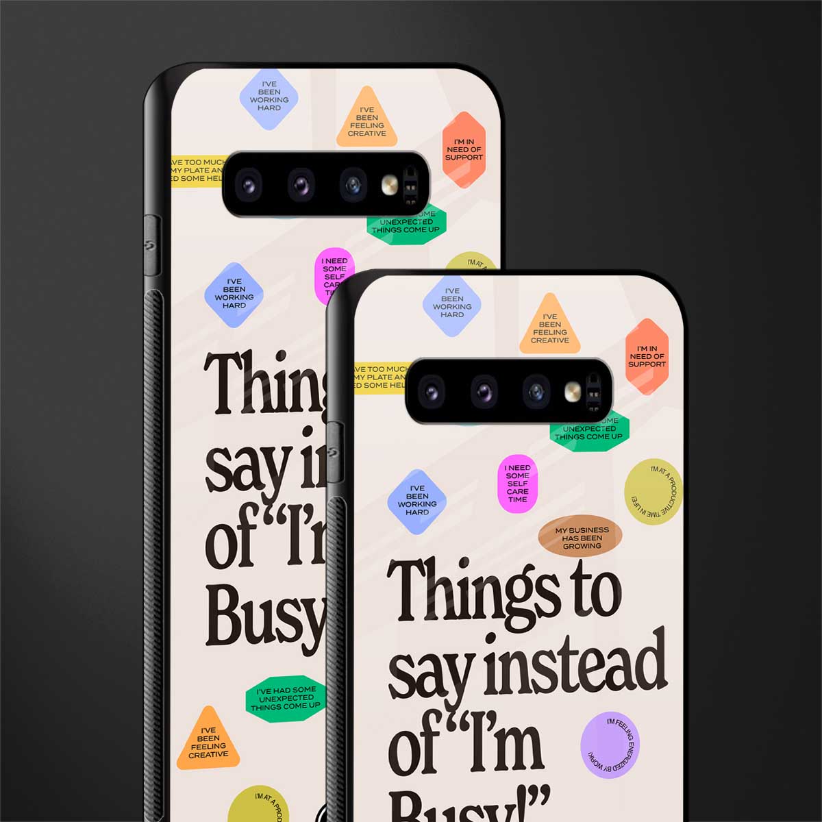 10 things to say glass case for samsung galaxy s10 image-2