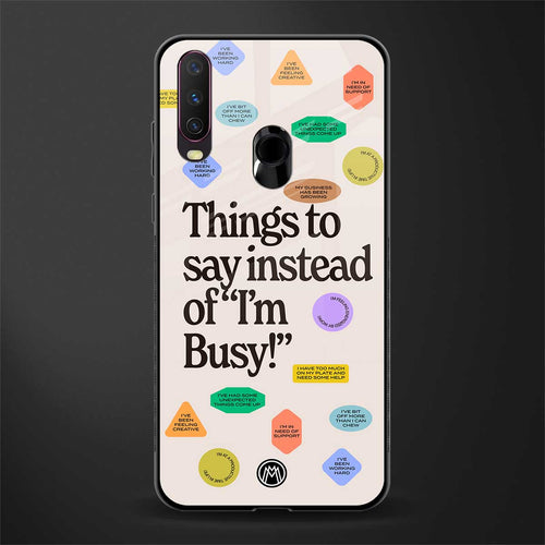 10 things to say glass case for vivo y15 image