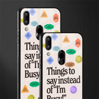 10 things to say glass case for vivo y95 image-2