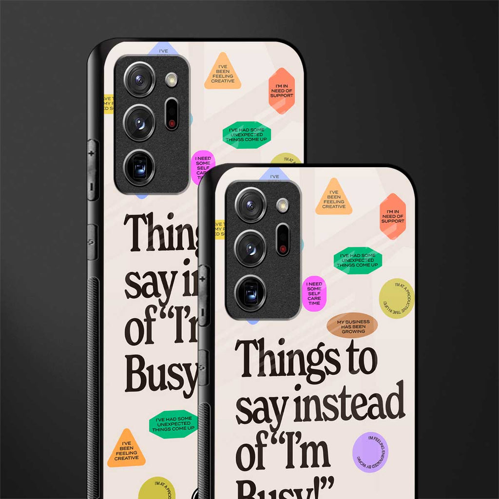 10 things to say glass case for samsung galaxy note 20 ultra 5g image-2