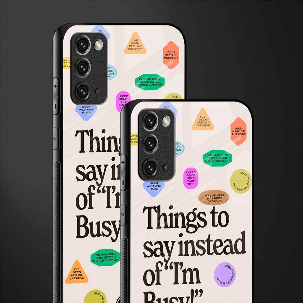 10 things to say glass case for samsung galaxy note 20 image-2