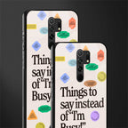 10 things to say glass case for poco m2 image-2