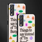 10 things to say glass case for vivo y12s image-2