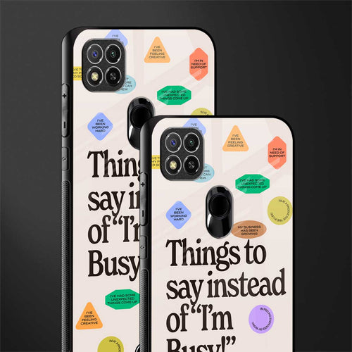 10 things to say glass case for redmi 9c image-2