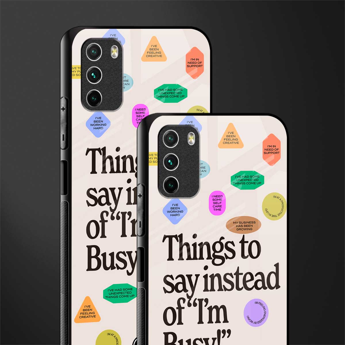 10 things to say glass case for poco m3 image-2