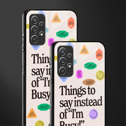 10 things to say glass case for samsung galaxy a32 4g image-2
