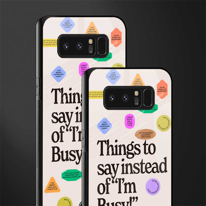 10 things to say glass case for samsung galaxy note 8 image-2