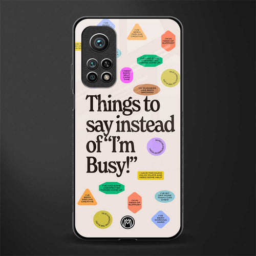 10 things to say glass case for mi 10t pro image