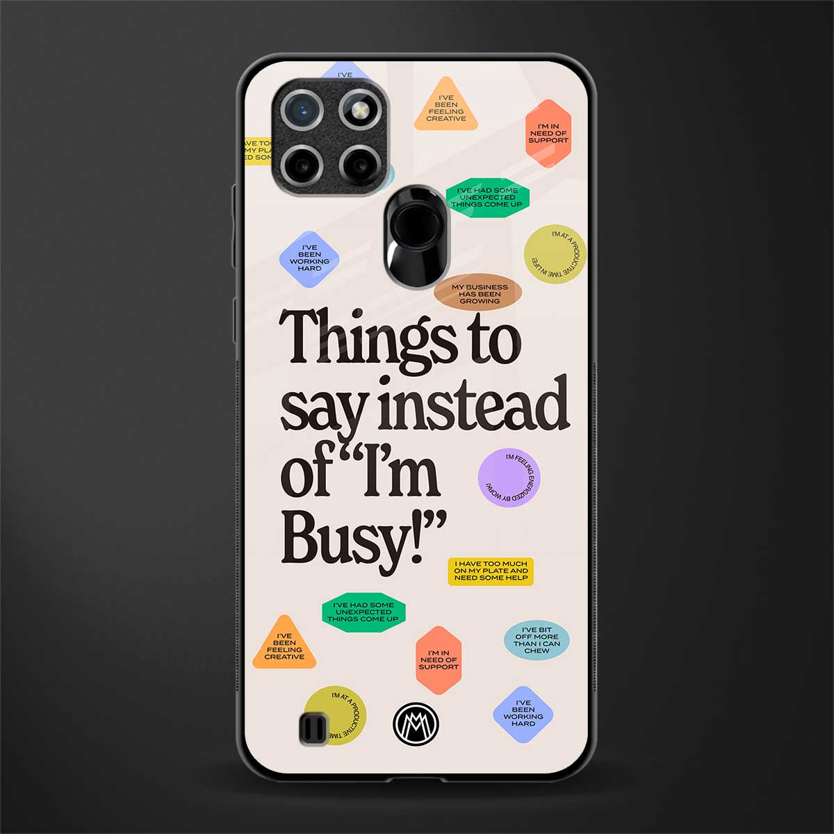 10 things to say glass case for realme c21 image
