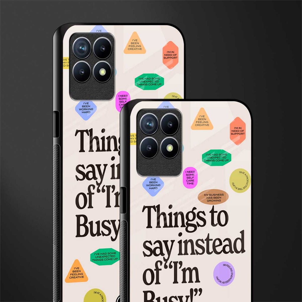10 things to say glass case for realme 8i image-2
