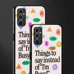 10 things to say glass case for samsung galaxy m52 5g image-2