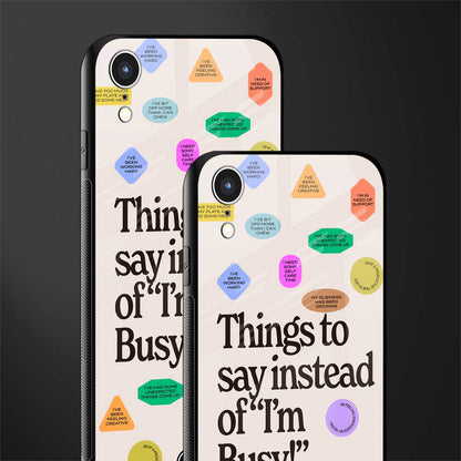 10 things to say glass case for iphone xr image-2