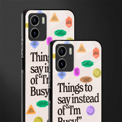 10 things to say glass case for vivo y15s image-2