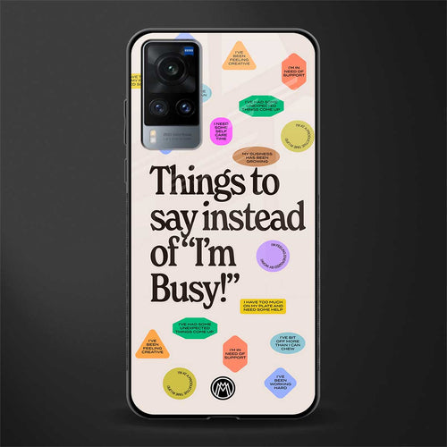 10 things to say glass case for vivo x60 image