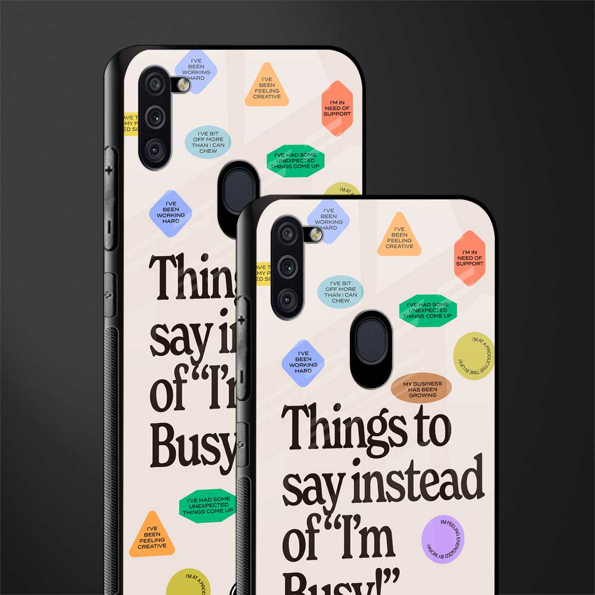 10 things to say glass case for samsung galaxy m11 image-2