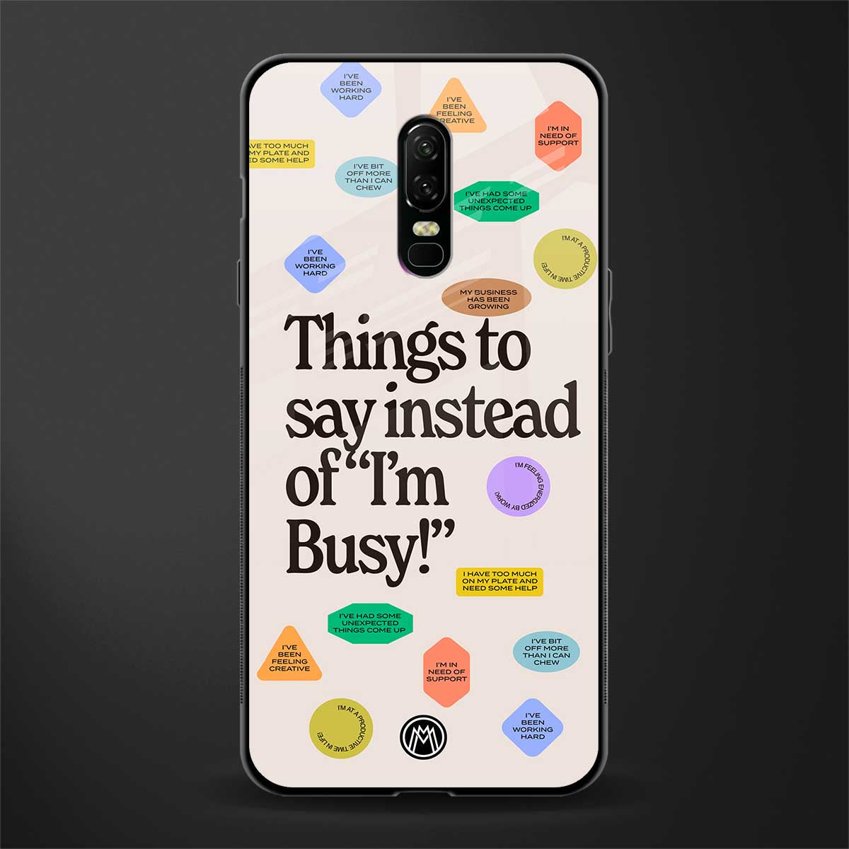 10 things to say glass case for oneplus 6 image