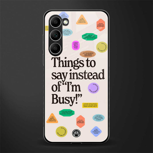 10 things to say glass case for phone case | glass case for samsung galaxy s23