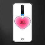 111 intuition glass case for poco x2 image