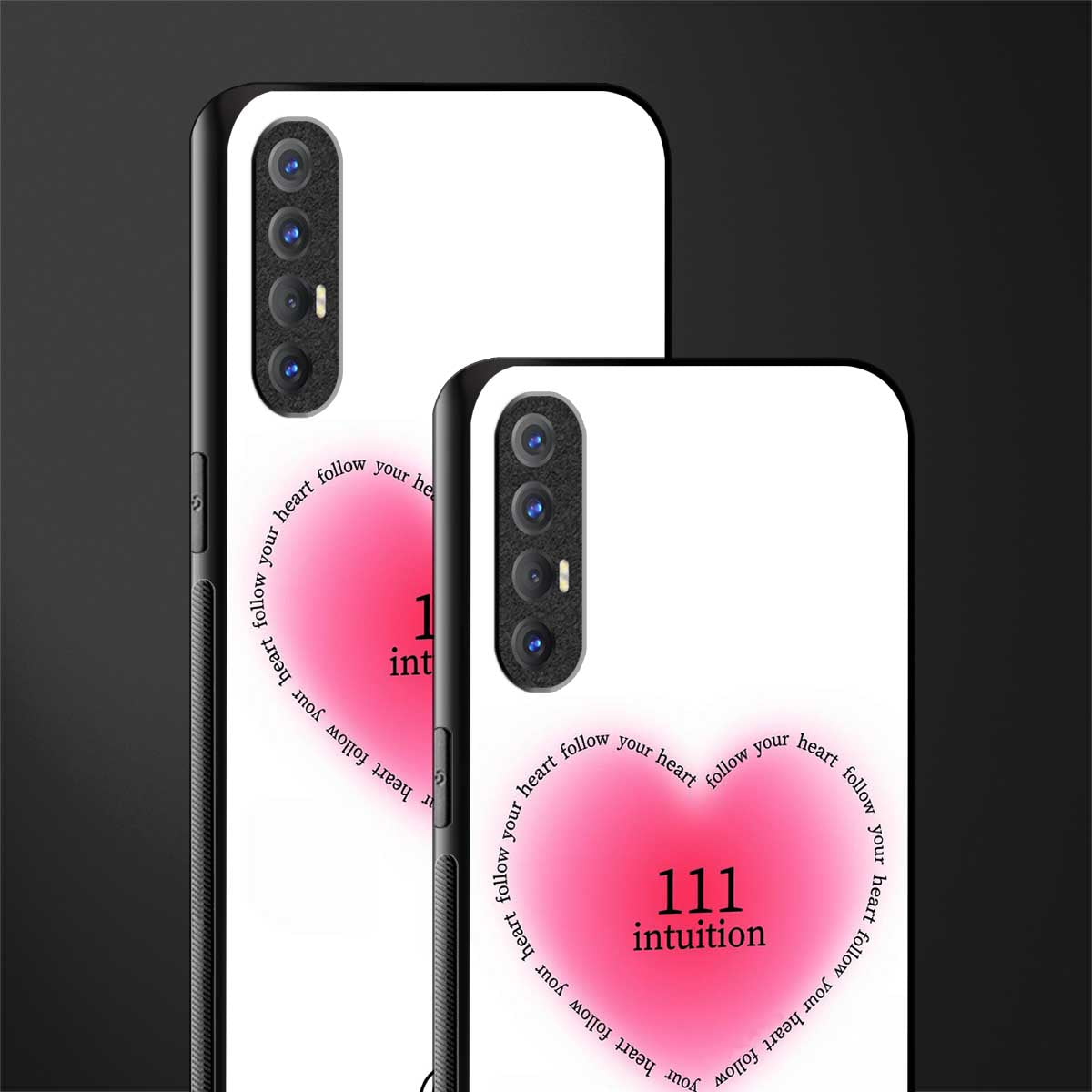 111 intuition glass case for oppo reno 3 pro image-2