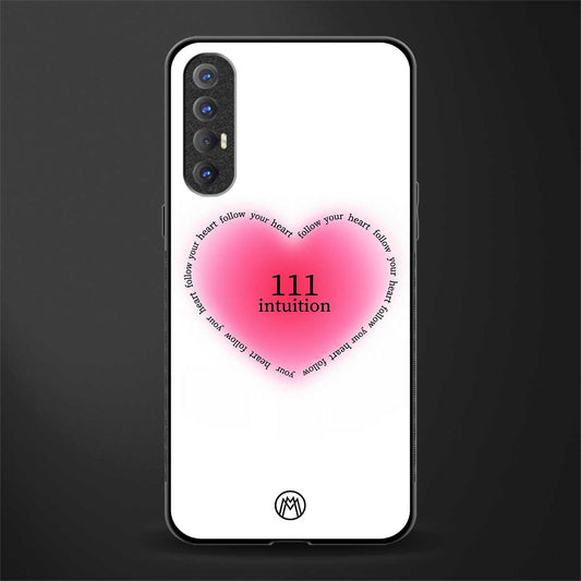 111 intuition glass case for oppo reno 3 pro image
